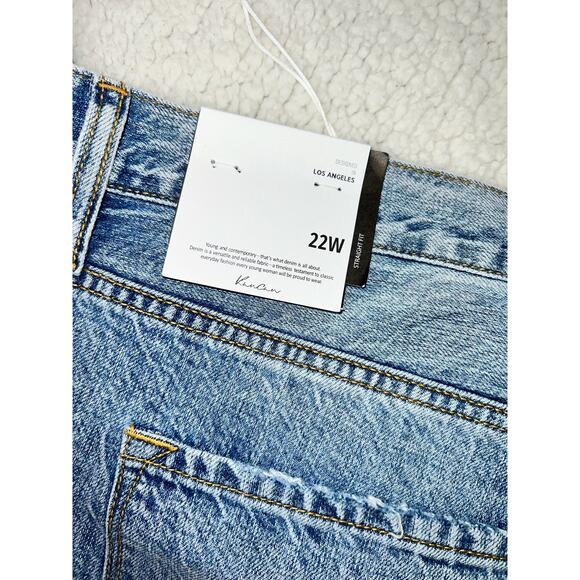 Kancan Straight Fit jeans - size 22W - J - Picture 7 of 9